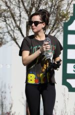 DAKOTA JOHNSON Leaves a Gym in Los Angeles 03/03/2020