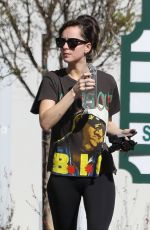 DAKOTA JOHNSON Leaves a Gym in Los Angeles 03/03/2020