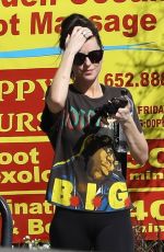 DAKOTA JOHNSON Leaves a Gym in Los Angeles 03/03/2020