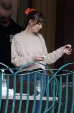 DAKOTA JOHNSON Out in Disneyland in Anaheim 03/01/2020