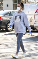 DANIELLE LLOYD Wearing Mask Out Shopping in Birmingham 03/30/2020