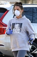 DANIELLE LLOYD Wearing Mask Out Shopping in Birmingham 03/30/2020