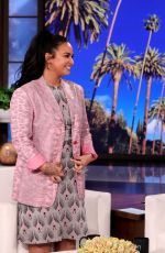 DEMI LOVATO at Ellen Degeneres Show 03/05/2020