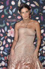 DEMI MOORE at Harper