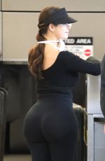 DEMI ROSE MAWBY Wears a Face Mask at LAX Airport in Los Angeles 02/26/2020