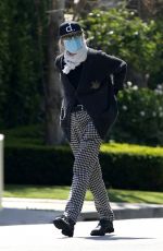 DIANE KEATON Wearing Mask, Latex Gloves and Deputy Sheriff