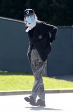 DIANE KEATON Wearing Mask, Latex Gloves and Deputy Sheriff