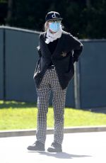 DIANE KEATON Wearing Mask, Latex Gloves and Deputy Sheriff