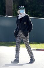 DIANE KEATON Wearing Mask, Latex Gloves and Deputy Sheriff