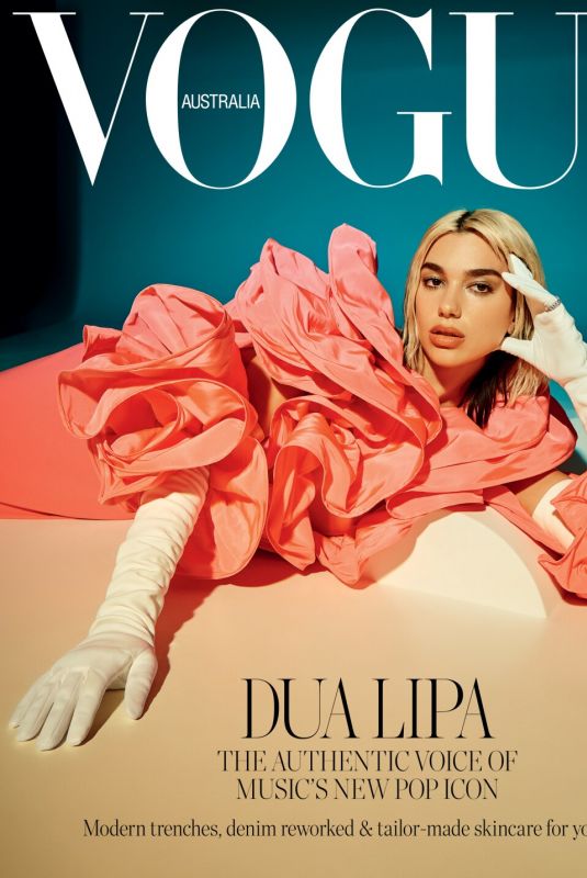 DUA LIPA for Vogue Magazine, Australia April 2020