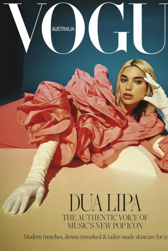 DUA LIPA in Vogue Magazine, Australia April 2020