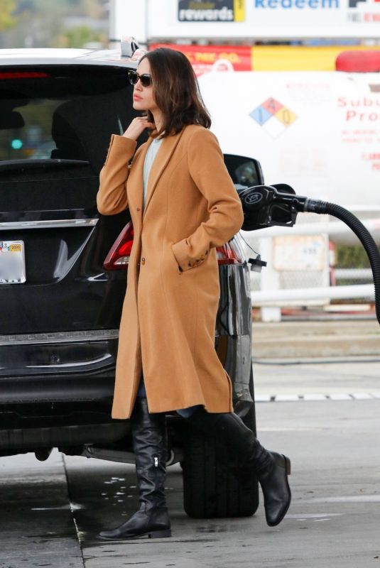 EIZA GONZALEZ at a Gas Station in Los Angeles 03/14/2020