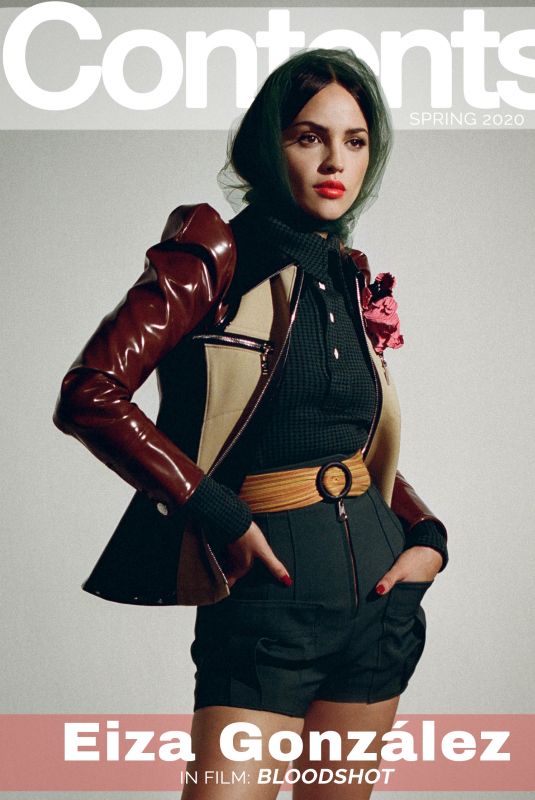 EIZA GONZALEZ in Contentmode Magazine, Spring 2020