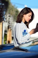 EIZA GONZALEZ Leaves a Cafe in Los Angeles 03/04/2020