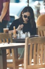 EIZA GONZALEZ Out for Lunch at Kings Cafe in West Hollywood 03/02/2020