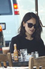 EIZA GONZALEZ Out for Lunch at Kings Cafe in West Hollywood 03/02/2020