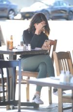 EIZA GONZALEZ Out for Lunch at Kings Cafe in West Hollywood 03/02/2020
