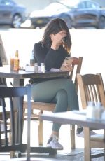 EIZA GONZALEZ Out for Lunch at Kings Cafe in West Hollywood 03/02/2020