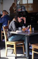 EIZA GONZALEZ Out for Lunch at Kings Cafe in West Hollywood 03/02/2020
