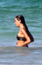 ELISA DE PANICIS and ELENA GUSMEROLI in Bikinis at a Beach in Tulum 03/26/2020