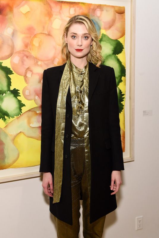 ELIZABETH DEBICKI at The Burnt Orange Heresy Special Screening in New York 03/05/2020