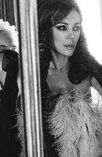 ELIZABETH HURLEY in Tatler Magazine, UK April 2020