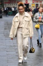 ELLA EYRE Leaves Capital Radio in London 03/03/2020