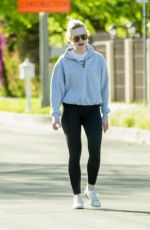 ELLE FANNING Out with Her Mother in Los Angeles 03/18/2020