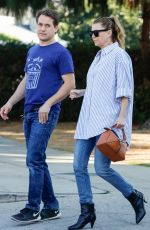 ELLEN POMPEO and T.R. Knight Out in Los Angeles 03/06/2020