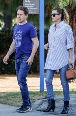 ELLEN POMPEO and T.R. Knight Out in Los Angeles 03/06/2020