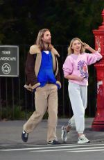 ELSA HOSK and Tom Daly Out in New York 03/28/2020