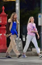 ELSA HOSK and Tom Daly Out in New York 03/28/2020