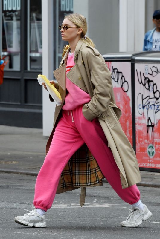 ELSA HOSK Out and About in New York 03/03/2020
