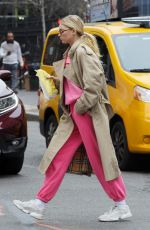 ELSA HOSK Out and About in New York 03/03/2020
