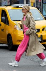 ELSA HOSK Out and About in New York 03/03/2020
