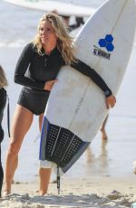 ELSA PATAKY in Wetsuit on the Beach in Byron Bay 03/14/2020