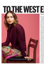 EMILIA CLARKE in The Sunday Times Culture Magazine, March 2020