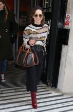 EMILIA CLARKE Out and About in London 03/03/2020