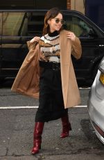 EMILIA CLARKE Out and About in London 03/03/2020