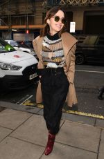 EMILIA CLARKE Out and About in London 03/03/2020