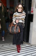 EMILIA CLARKE Out and About in London 03/03/2020