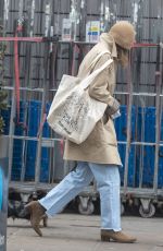 EMILIA CLARKE Out with Her Dog in London 03/20/2020
