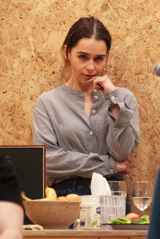 EMILIA CLARKE Performs in Tthe Seagull in London 03/12/2020