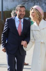 EMILIA FOX and Luc Chaudhary at Cheltenham Horse Racing Festival 03/12/2020