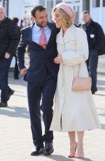 EMILIA FOX and Luc Chaudhary at Cheltenham Horse Racing Festival 03/12/2020