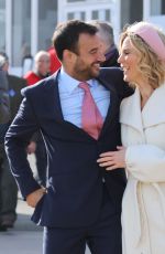 EMILIA FOX and Luc Chaudhary at Cheltenham Horse Racing Festival 03/12/2020