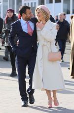 EMILIA FOX and Luc Chaudhary at Cheltenham Horse Racing Festival 03/12/2020