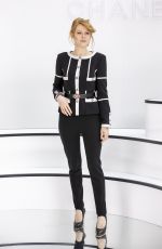 EMILY BEECHAM at Chanel Fashion Show in Paris 03/03/2020