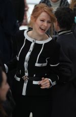 EMILY BEECHAM at Chanel Fashion Show in Paris 03/03/2020
