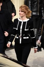 EMILY BEECHAM at Chanel Fashion Show in Paris 03/03/2020